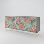 HAWAIIAN SPIRIT Sideboard mit 3 Türen in Grau