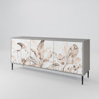 WILD TENDERNESS Sideboard mit 3 Türen in Grau