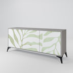BOTANICAL SPARK Sideboard mit 3 Türen in Grau