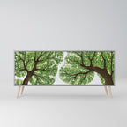 WILDERNESS DASH Sideboard mit 3 Türen in Grau