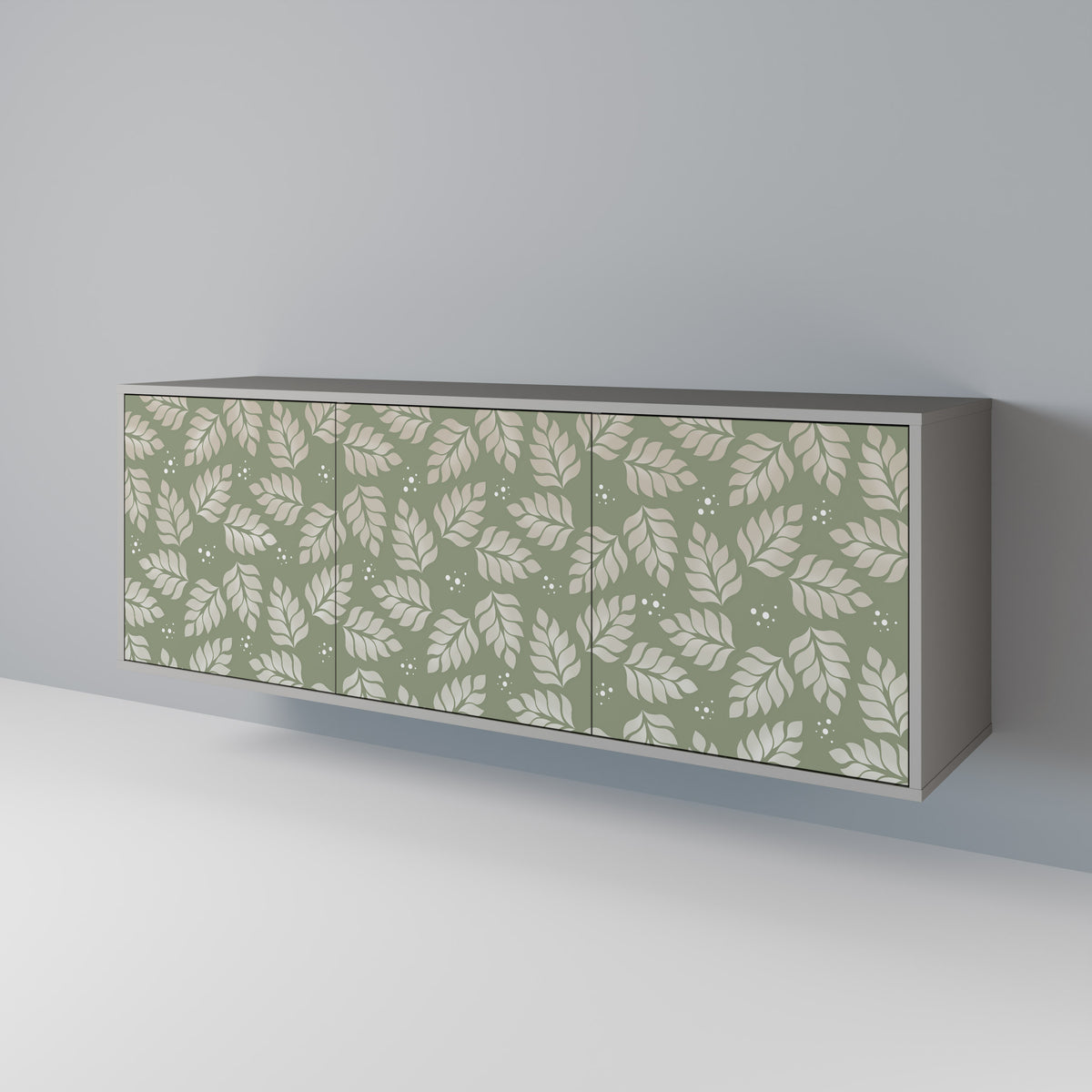 LEAVES ON GREEN 3-türiges Sideboard