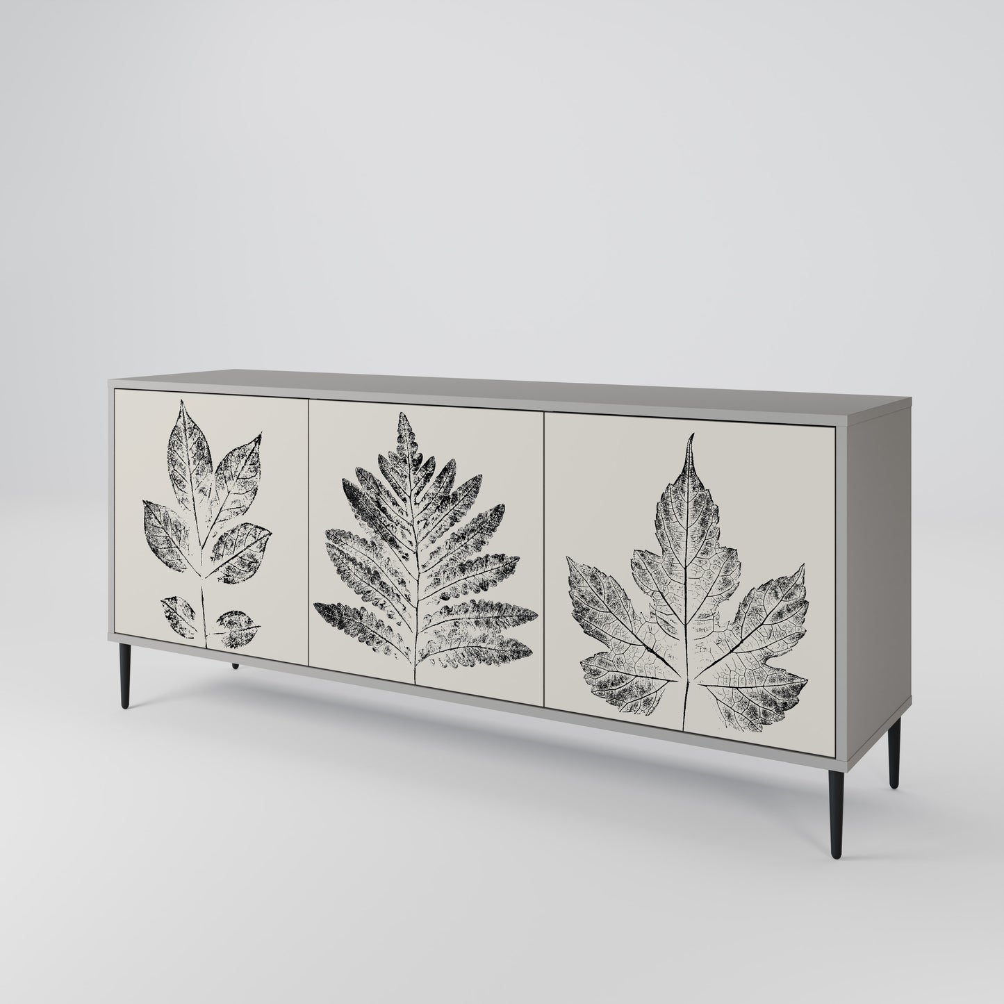 LEAFY STAMPS 3-türiges Sideboard