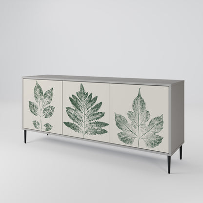 GREEN LEAFY STAMPS 3-türiges Sideboard
