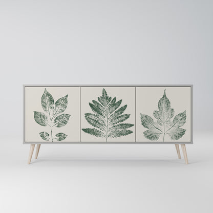 GREEN LEAFY STAMPS 3-türiges Sideboard