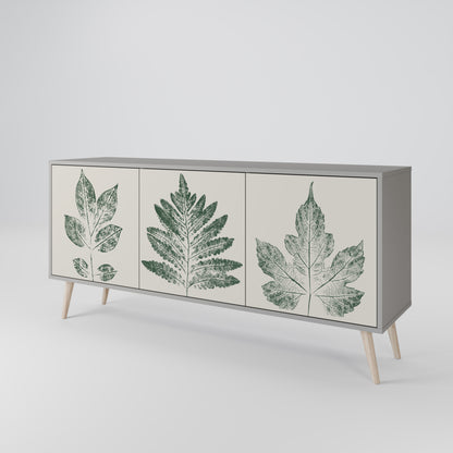 GREEN LEAFY STAMPS 3-türiges Sideboard