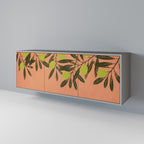 JUICY OLIVES Sideboard mit 3 Türen in Grau