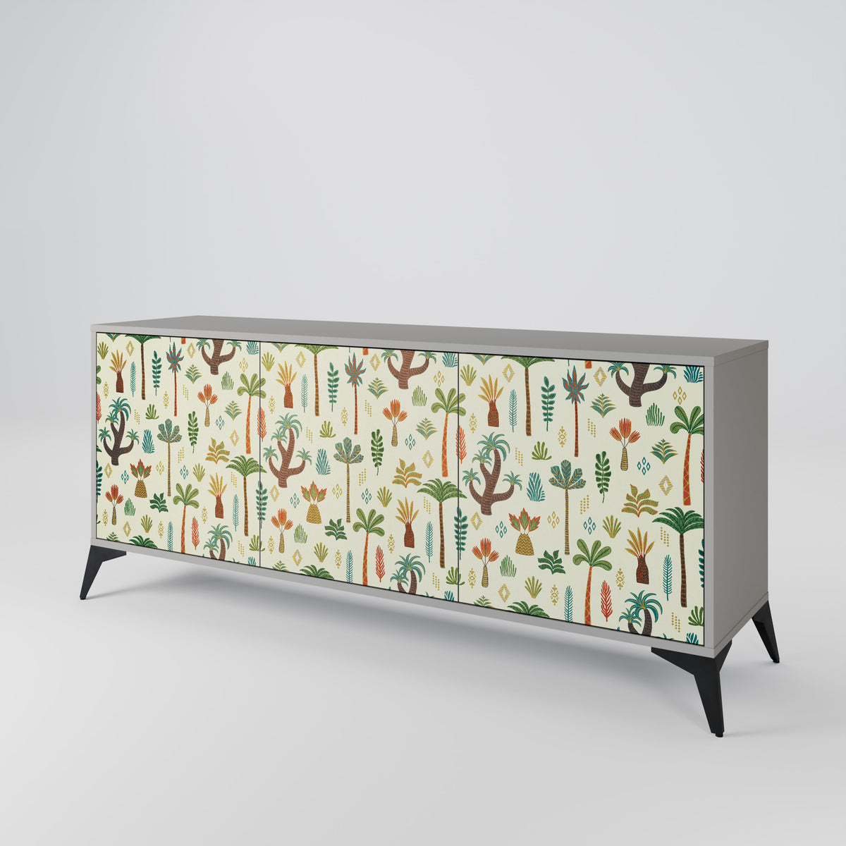 PALM SPRING 3-türiges Sideboard