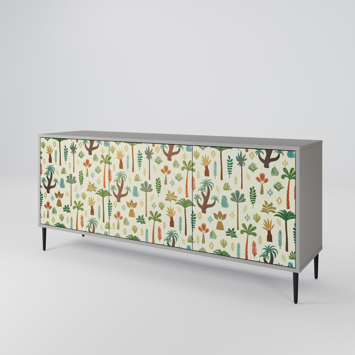 PALM SPRING 3-türiges Sideboard