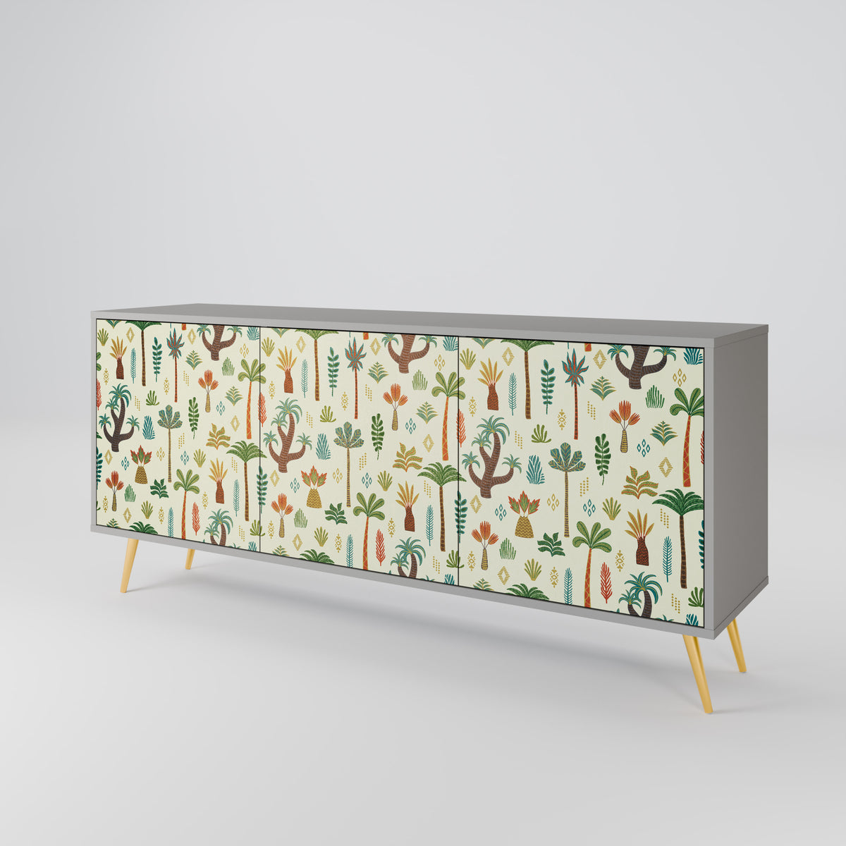 PALM SPRING 3-türiges Sideboard