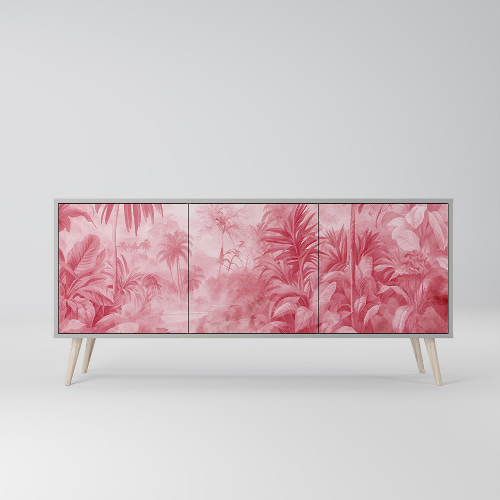 SWEET TROPICS 3-türiges Sideboard in grauer Ausführung