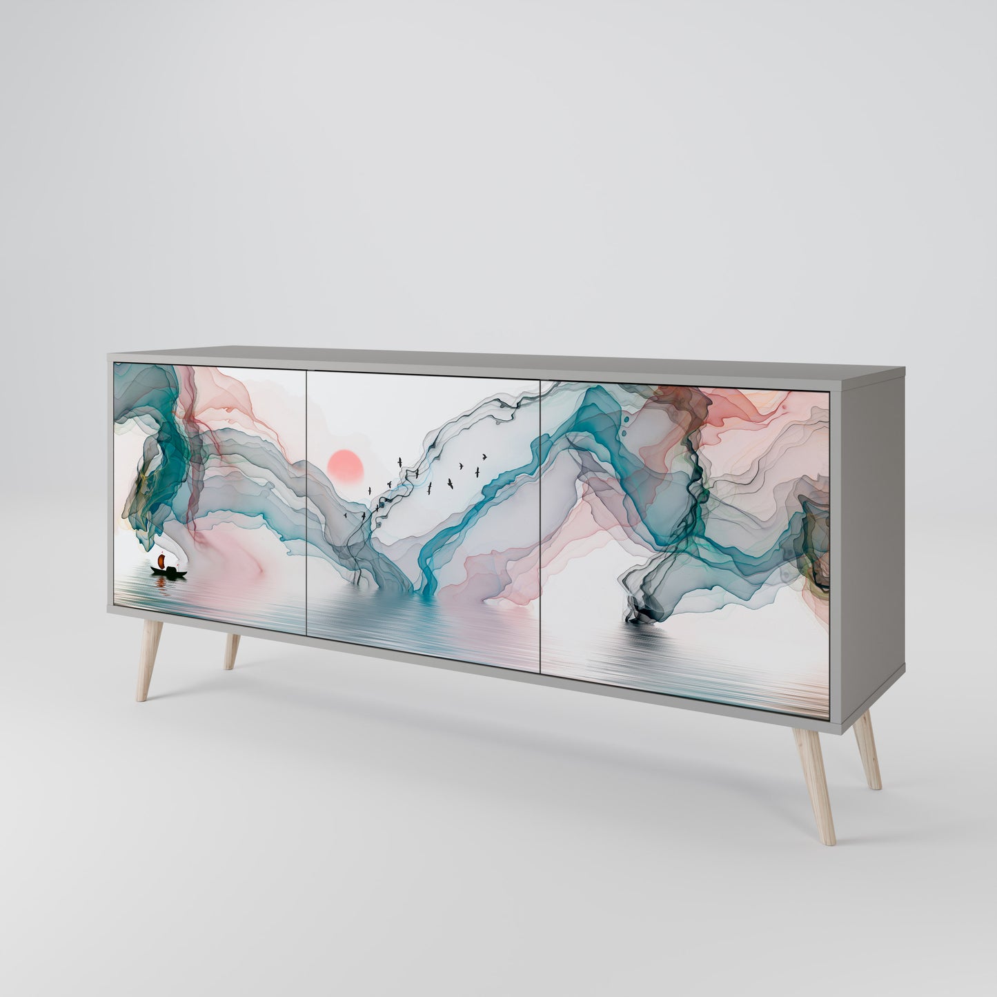 VELVET CROSSING 3-türiges Sideboard