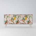 COCOA FRUITS Sideboard mit 3 Türen in Grau