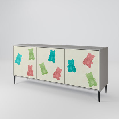 GUMMY BEARS 3-türiges Sideboard