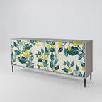 LEMON TREE Sideboard mit 3 Türen in Grau