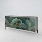 ROYAL GREEN Sideboard mit 3 Türen in Grau