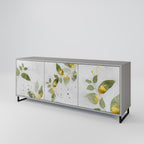 ELEGANT BOTANICS Sideboard mit 3 Türen in Grau