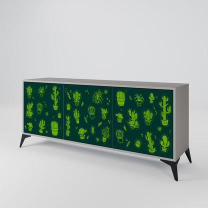 DESERT GREEN 3-türiges Sideboard