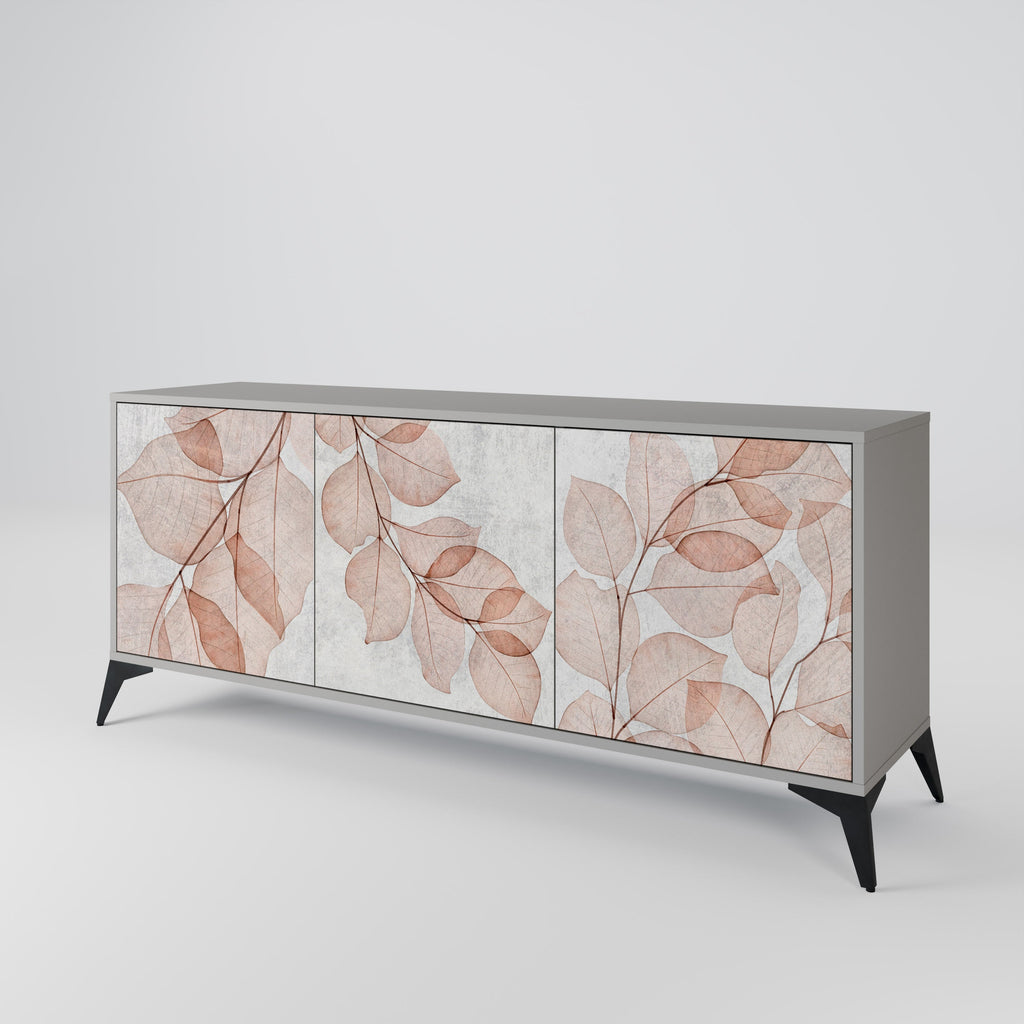 AUTUMN FRAGILITY Sideboard mit 3 Türen in grauer Ausführung