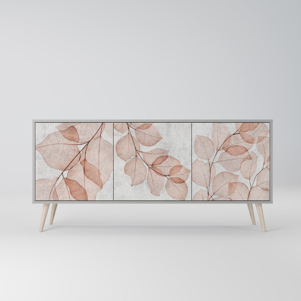 AUTUMN FRAGILITY Sideboard mit 3 Türen in grauer Ausführung