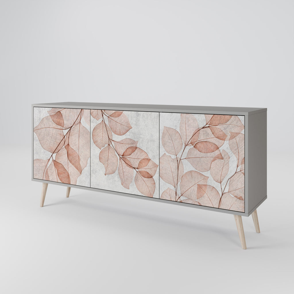 AUTUMN FRAGILITY Sideboard mit 3 Türen in grauer Ausführung