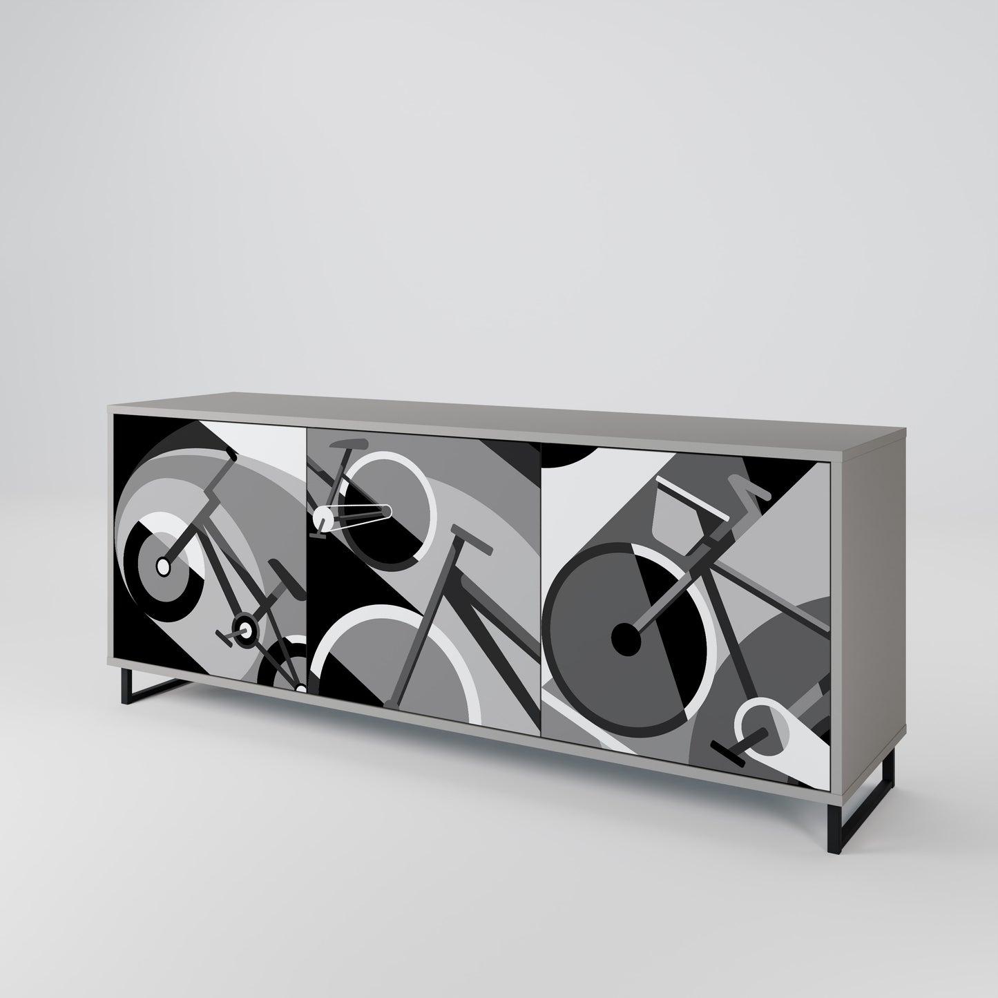 BIKE ENERGY 3-türiges Sideboard