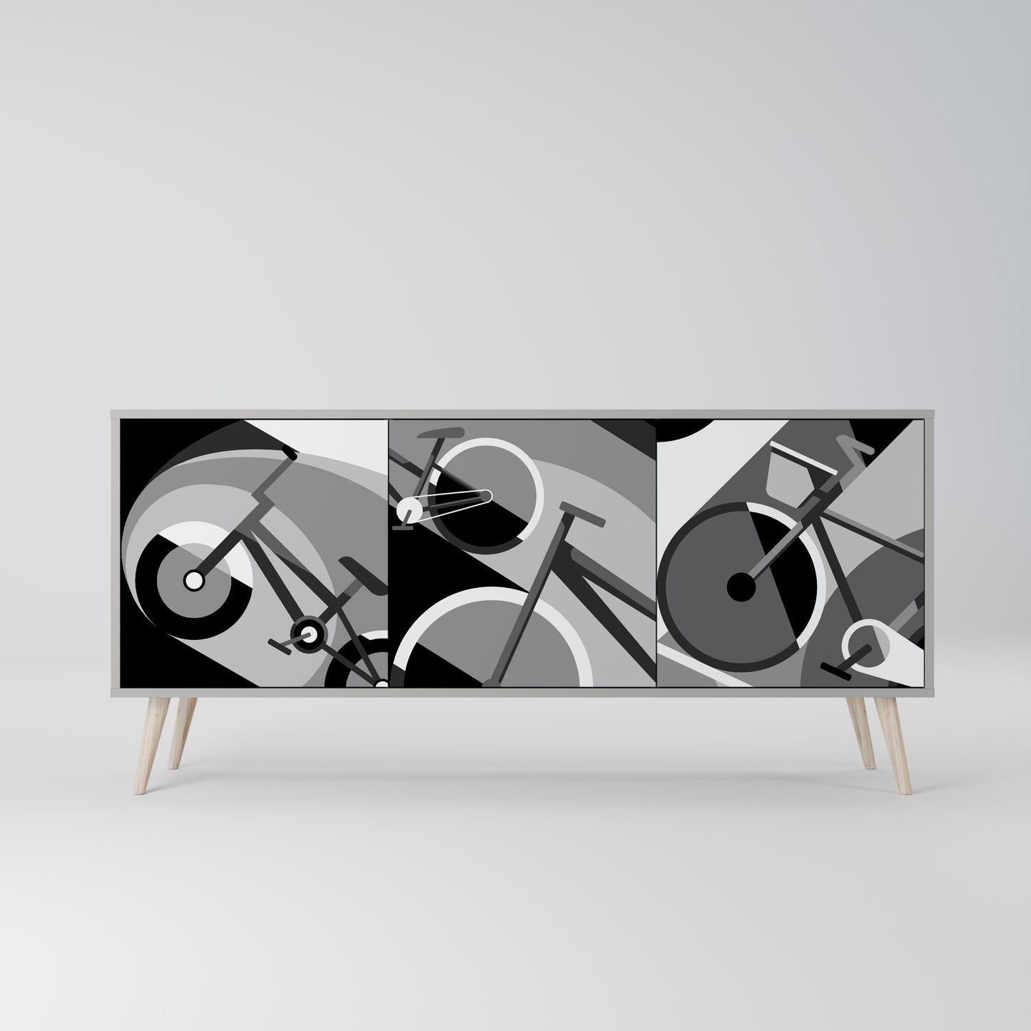 BIKE ENERGY 3-türiges Sideboard