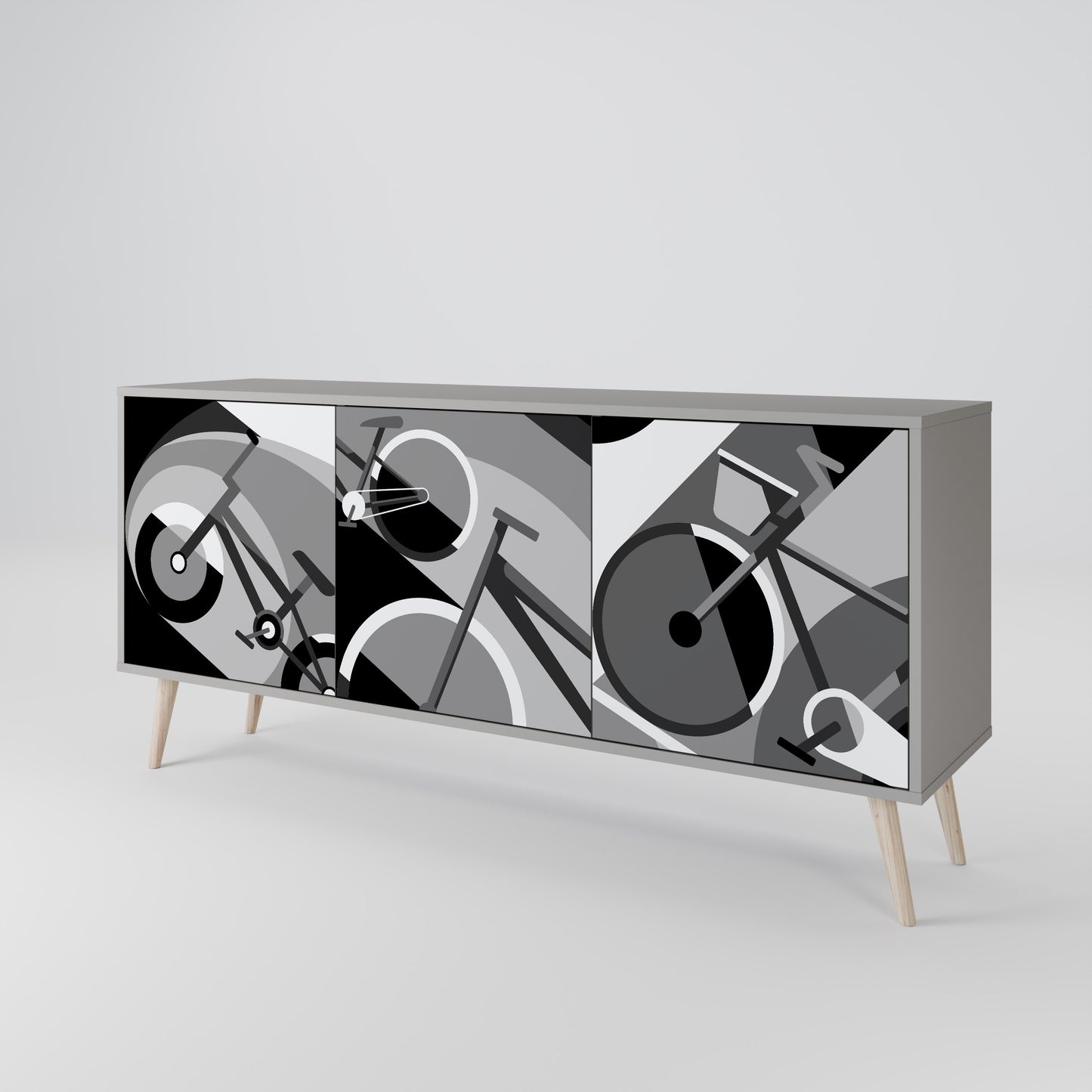 BIKE ENERGY 3-türiges Sideboard