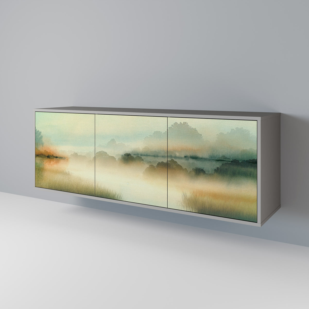 MORNING BY THE LAKE 3-türiges Sideboard