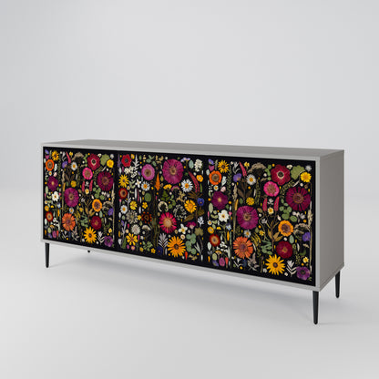 MIDNIGHT GARDEN 3-Door Sideboard