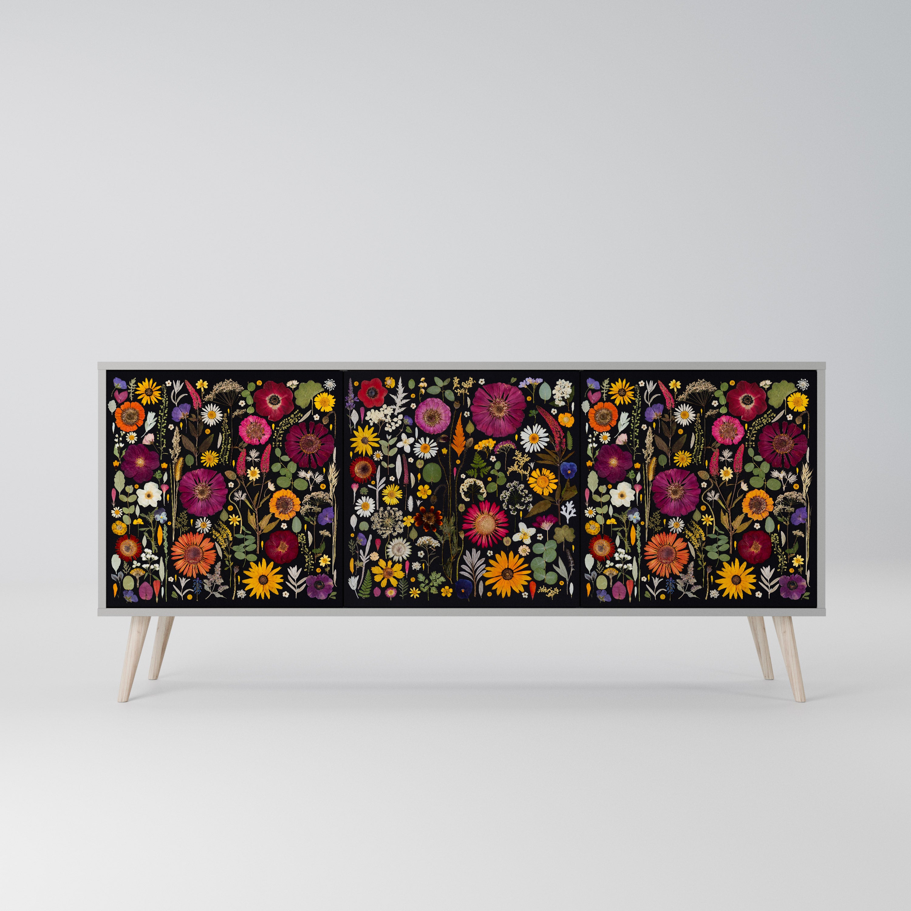 Midnight Garden 3-türiges Sideboard