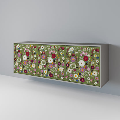 WILD GARDEN 3-türiges Sideboard