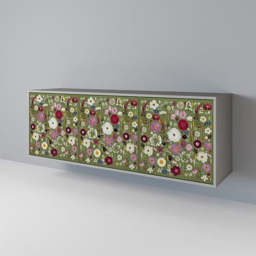 WILD GARDEN 3-Door Sideboard