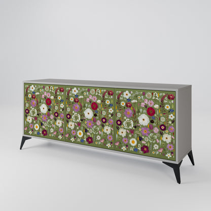 WILD GARDEN 3-türiges Sideboard