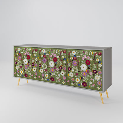 WILD GARDEN 3-türiges Sideboard