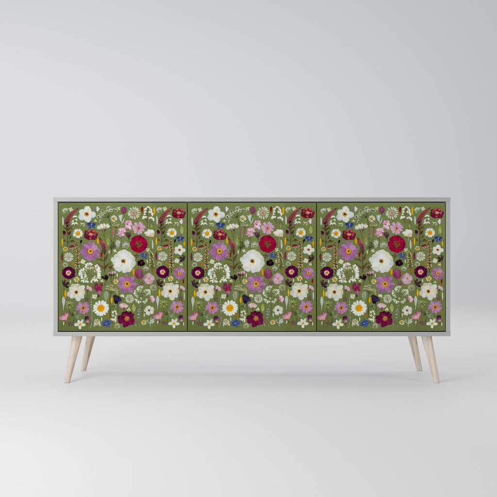 WILD GARDEN 3-türiges Sideboard