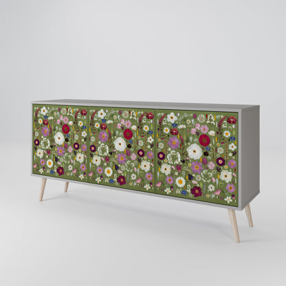 WILD GARDEN 3-türiges Sideboard