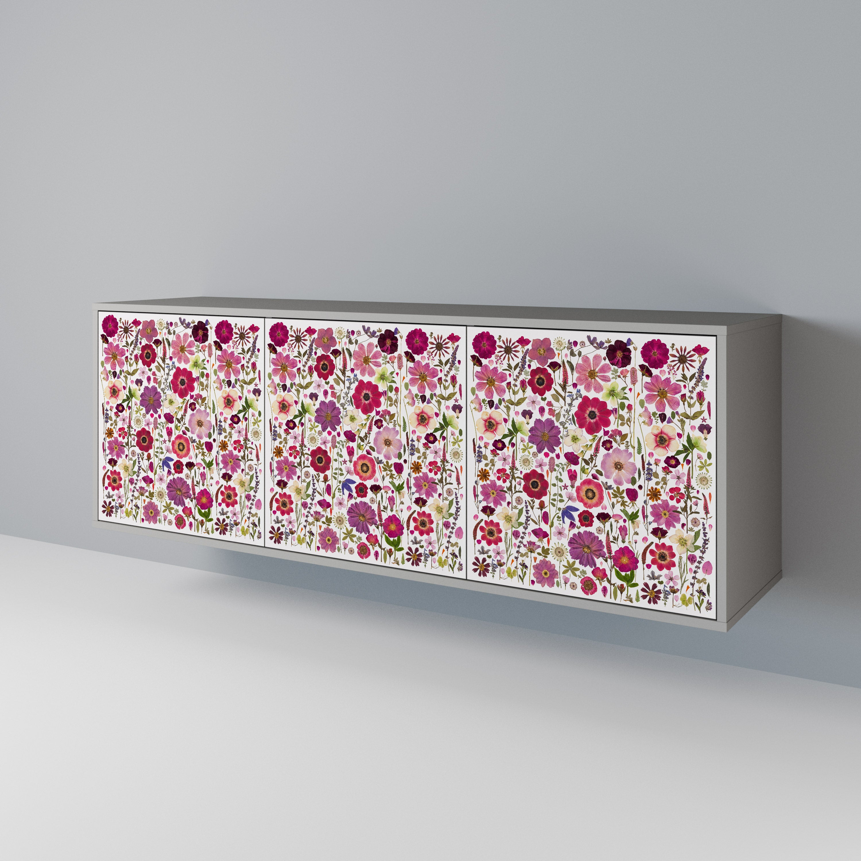 PETAL GARDEN 3-Door Sideboard