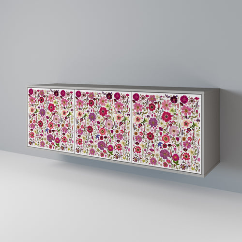 PETAL GARDEN 3-Door Sideboard
