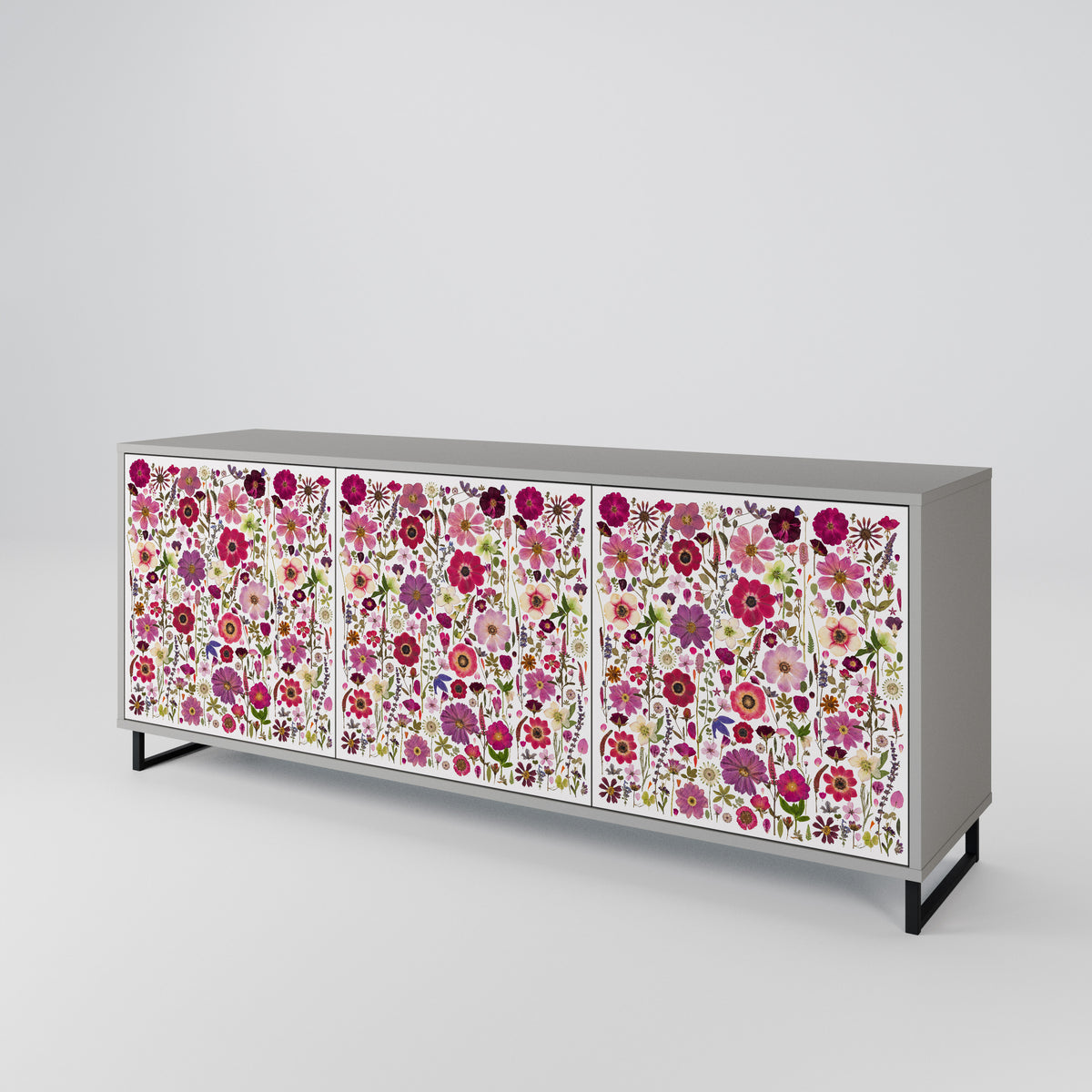 Petal Garden 3-türiges Sideboard
