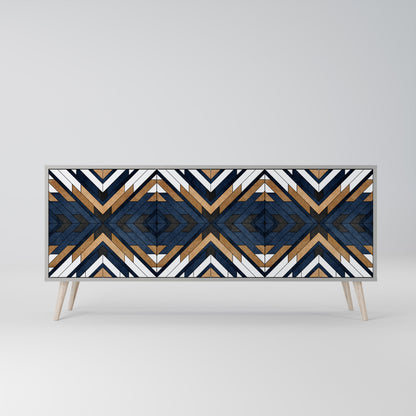 ARTFUL GEOMETRY 3-türiges Sideboard