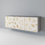 SPOTTED DAZE Sideboard mit 3 Türen in Grau