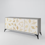 SPOTTED DAZE Sideboard mit 3 Türen in Grau