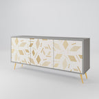 SPOTTED DAZE Sideboard mit 3 Türen in Grau