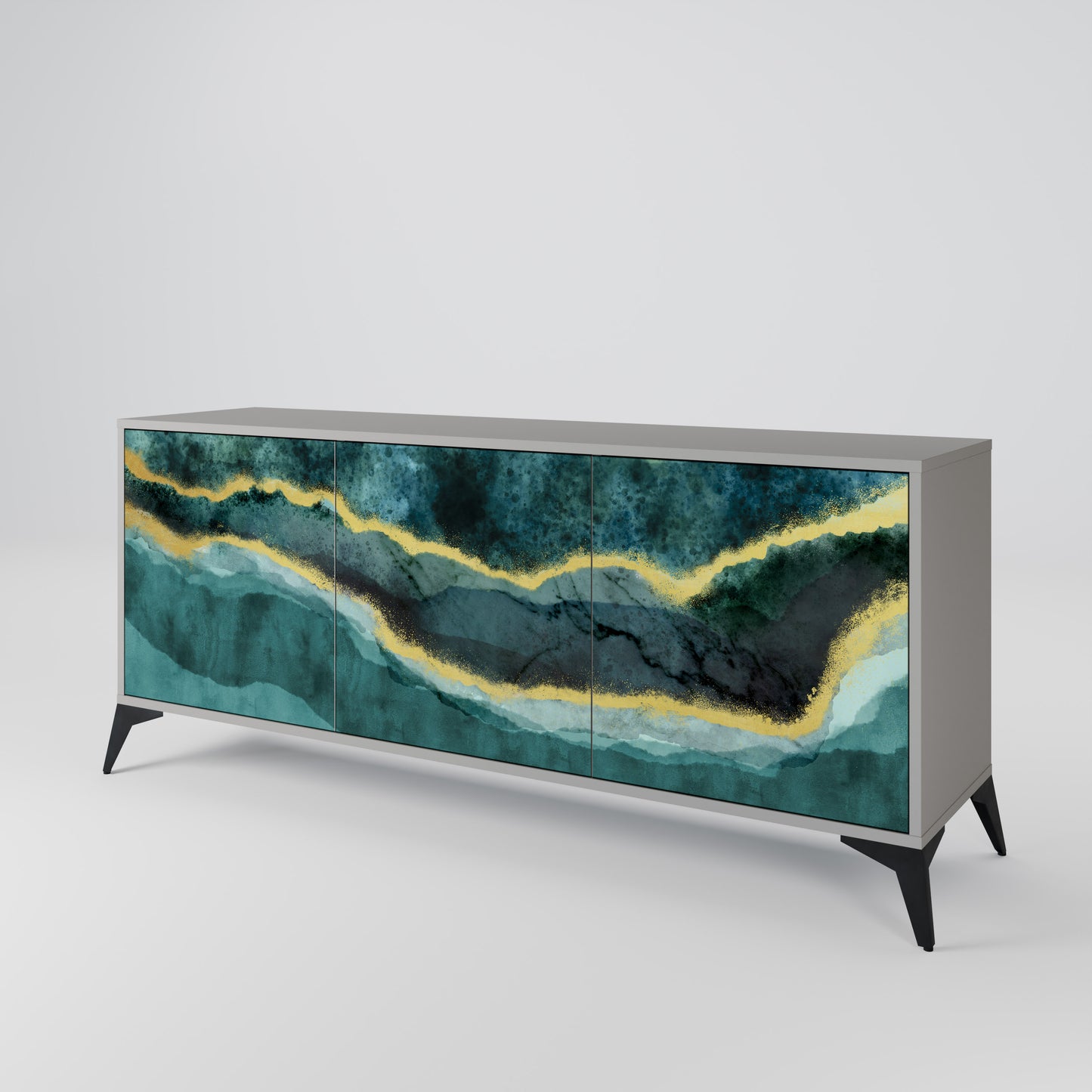 GOLDRUSH ODYSSEY 3-türiges Sideboard