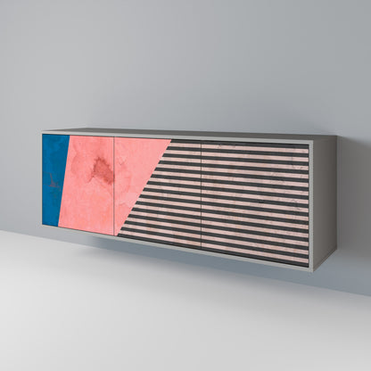 GLAMOROUS STRIPE 3-türiges Sideboard