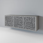 TEMPORARY SEQUENCE Sideboard mit 3 Türen in Grau