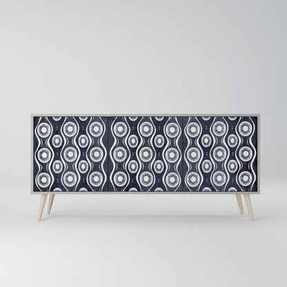 GRAPHITE EYES 3-türiges Sideboard