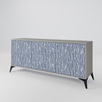 GRAPHITE RAIN Sideboard mit 3 Türen in Grau