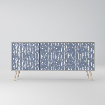 GRAPHITE RAIN 3-türiges Sideboard