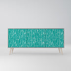 TURQUOISE RAIN Sideboard mit 3 Türen in Grau